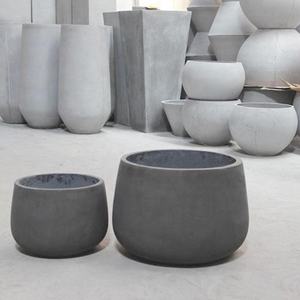 <span class=keywords><strong>Maceta</strong></span> Grande y Ligera de <span class=keywords><strong>Fibra</strong></span> de Vidrio, Ecológica, para Interiores y Exteriores, Blanca, con Drenaje, para Plantas de Interior - Product Image 5