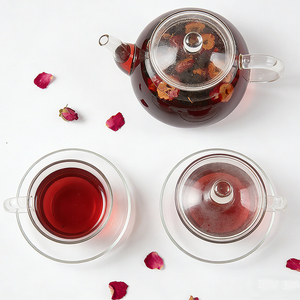 Teh Herbal Alami Cina untuk Kesehatan, Rasa Mulberry Rose, Sedikit Manis untuk Relaksasi Malam Hari - Product Image 4