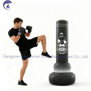 Saco de Boxeo Inflable Resistente de PVC para Niños y Adultos, para Uso en Casa u Oficina, para Aliviar el Estrés y Entrenar - Product Image 2