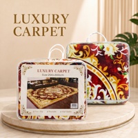 Tapis floral personnalisé de style américain 200*300cm, doux, lavable, antidérapant, imprimé numériquement en 3D pour la maison, fournisseur OEM ODM