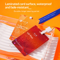 Cartes d'accès VIP personnalisées en PVC, badges d'accès pour événements, badges d'accès pour artistes, badges pour événements