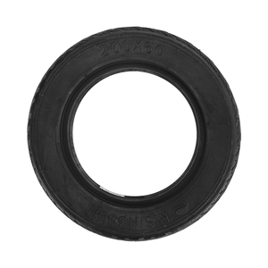 Neumático Sólido Antipinchazos Risingsun 200x60 de 8 Pulgadas de Ancho, Diámetro Interior de 118 mm para Scooter Eléctrico, Neumático Sólido 200x60 - Product Image 2