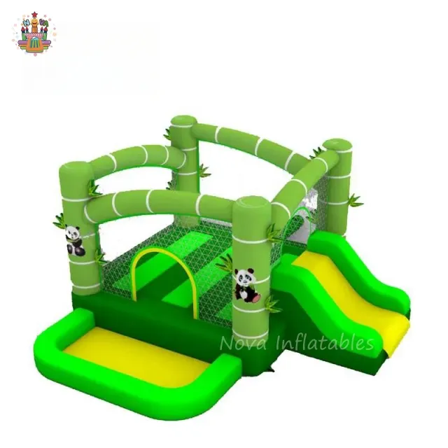 Nuevo diseño Venta caliente casa gorila personalizada Castillo de salto inflable Oxford uso doméstico para niños jugando