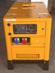 Groupe électrogène diesel silencieux Binshi Power à double cylindre, refroidi par air, 15KW 16KW, pour usage domestique de secours - Product Image 5