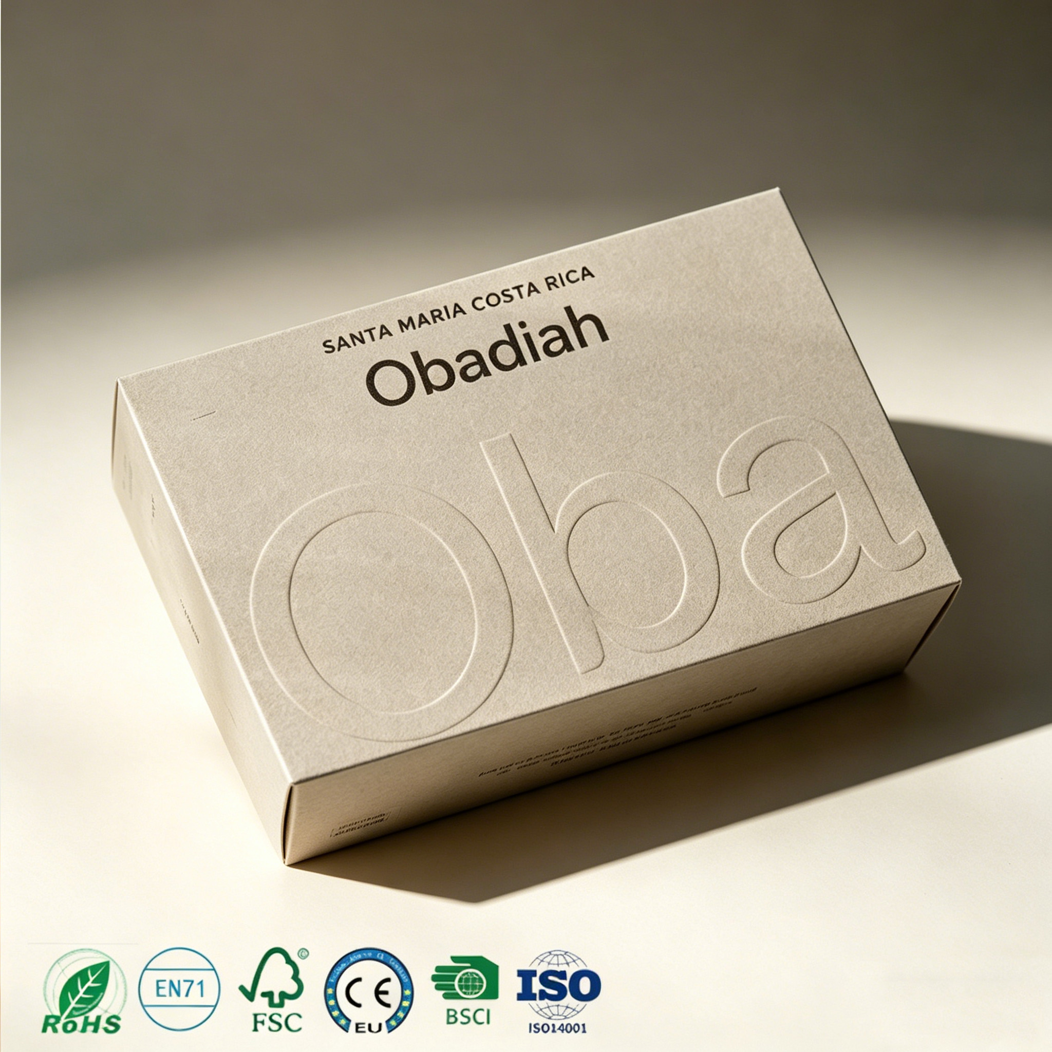 Custom Logo Eco Friendly Tear Strip Mailer Box Tear Strip Shipping Box with Embossing