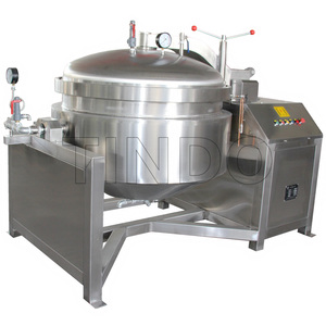 <span class=keywords><strong>Olla</strong></span> <span class=keywords><strong>a</strong></span> presión de <span class=keywords><strong>vapor</strong></span> Industrial de 500 litros para sopa de hueso, hervidor de cocina instantáneo, equipo de cocina proporcionado de 100L, granjas de la India 400 - Product Image 1