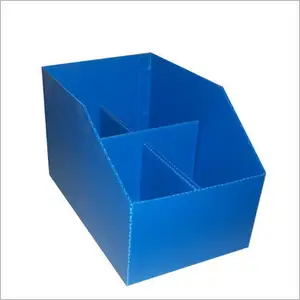 Customized PP Corrugated Box Reusable Plastic Storage Box Polypropylene Hollow Sheet Box