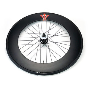 Juego de Ruedas de Bicicleta de Piñón Fijo de 70 mm, Aleación de Aluminio, Flip-Flop, Una Velocidad, para Bicicleta de Pista, con Neumáticos - Product Image 5