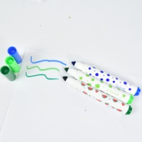 Ensemble de stylos de couleur lavables parfumés, 8 couleurs, papeterie mignonne, marqueurs à base d'eau non toxiques pour enfants, dessin, fournitures artistiques scolaires