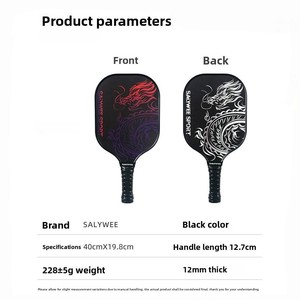 ไม้พายพิคเคิลบอล SALYWEE รุ่น Dragon Matte พร้อมแผ่นใยแก้วรังผึ้ง เหมาะสำหรับเด็ก ผู้ใหญ่ และผู้เริ่มต้นเล่นพิคเคิลบอล - Product Image 5