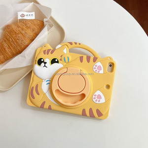 Funda Protectora de Silicona 3D con Diseño de Gato Divertido para iPad 10 10.<span class=keywords><strong>9</strong></span> Pulgadas 2022, Funda Antigolpes para Tablet A16 <span class=keywords><strong>Pad</strong></span> 11, Diseño de Dibujos Animados - Product Image 6