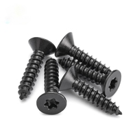 Vis autotaraudeuses Torx à tête fraisée métriques en acier inoxydable 304 A2, oxyde noir, M2 M2.3 M2.6 M3 M3.5 M4 M5