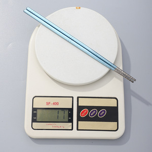 Pure Titanium Chopsticks 5 Pcs Solid Color Anti-Slip Heat Resistant For Home And Outdoor Use - Product Image 3