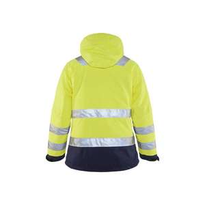 BLAKLADER - 487219873389XS Chaqueta de invierno de alta visibilidad para mujer Amarillo/Azul marino-EAN 7330509503423 ROPA DE TRABAJO DE LA HI-VIS - Product Image 2