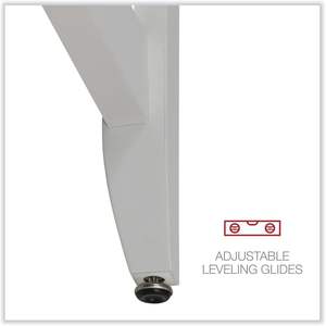 Escritorio Alera Workspace Farmhouse de 47.24" x 23.62" x 29.53" en gris - Mueble cómodo para el espacio de trabajo - Product Image 5