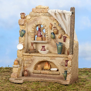 Figura de Natividad de Poliresina WeiVista, Modelo de Pueblo Italiano, Decoración Realista para el Hogar - Product Image 2