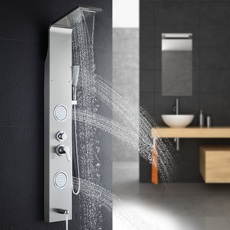 2021 новый дизайн, массажная душевая сантехника, душевые кабины, смеситель для ванной, душевая панель