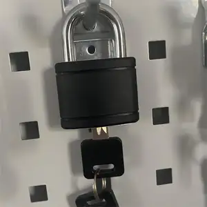 40MM Custom Aluminium oder Standard Niedriger Preis Wasserdichter Schäkel Günstige Custom Safety Lockout Vorhänge schlösser und Schlüssel in Bulkock