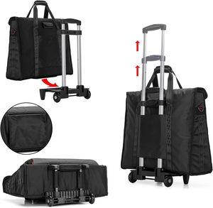 Sac à ordinateur portable de grande capacité, style décontracté, résistant aux chocs, fermeture éclair durable, pour ordinateur portable de 13, 14, 15,6 pouces, sac à bandoulière pour affaires - Product Image 1