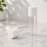 Flacon de parfum rechargeable de 150 ml, grand flacon transparent en PET, flacon pulvérisateur cosmétique vide, flacon de brume parfumée pour emballage cosmétique