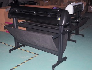 48'' GC-1351ABJ Cutting Plotter Laser Automatic Contour High-precision <strong>Vinyl</strong> Paper <strong>Sticker</strong> Cutter <strong>Machine</strong> - Product Image 3