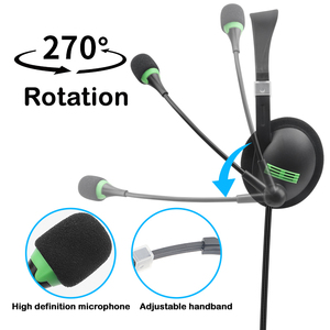 New USB có dây tai nghe máy tính văn phòng kinh doanh trực tuyến cuộc họp đào tạo trung tâm cuộc gọi trò chuyện Tai nghe có dây USB tai nghe với <span class=keywords><strong>Mic</strong></span> - Product Image 4