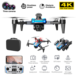 Nouveaux drones professionnels <span class=keywords><strong>K911</strong></span> <span class=keywords><strong>Max</strong></span> 1.2KM longue Distance 8K double caméra GPS suivi 5G WiFi RC <span class=keywords><strong>k911</strong></span> <span class=keywords><strong>Max</strong></span> abstrait Voidance Drones - Product Image 6