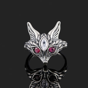 خاتم أحجار كريمة طبيعية S925 ترصيع من الفضة الإسترليني عتيق للنساء والرجال هدية خاتم قابل للتعديل - Product Image 2