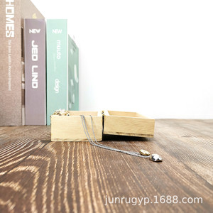 Boîte de rangement en bois rectangulaire, longueur 15 cm, épaisseur 0,8 cm, personnalisable pour bijoux, bonbons, produits de santé - Product Image 5
