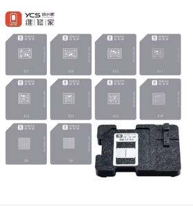 ชุดอุปกรณ์ปลูกชิป YCS BGA ชั่วคราว สำหรับ <span class=keywords><strong>iPhone</strong></span> Qualcomm HiSilicon MediaTek Samsung <span class=keywords><strong>CPU</strong></span> พร้อมตะแกรงเหล็กและสถานีปลูกชิป - Product Image 3