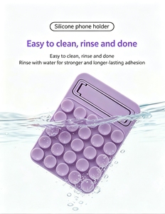 ขายส่งที่ยึดโทรศัพท์มือถือแบบซิลิโคนพร้อมโลโก้สั่งทำ สำหรับ iPhone  ป้องกันการลื่น จับกระชับ กันน้ำ ใช้ได้กับหลายพื้นผิว - Product Image 6