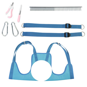 Dog Cat <b>Hammock</b> Blue S M L XL Grooming Support For Nail Trimming And Care - Product Image 3