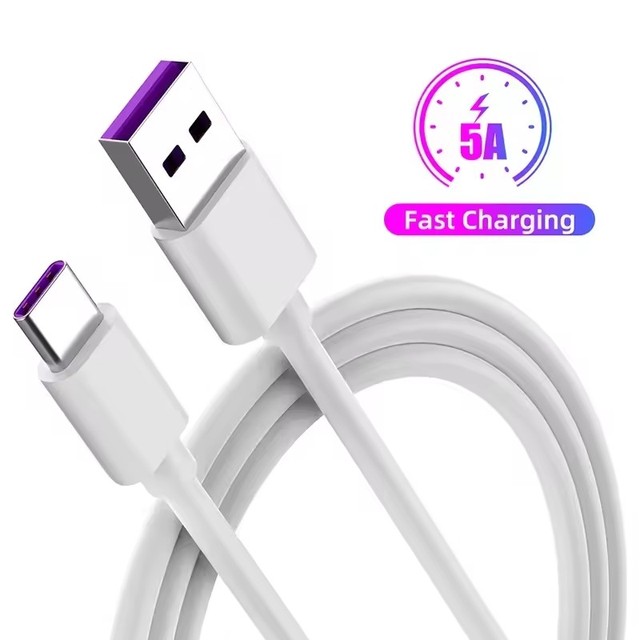 High Quality Super Fast Charging Type C 5A USB Charger Data Cable for Huawei for Xiaomi Compatible for Samsung Mobile Phone