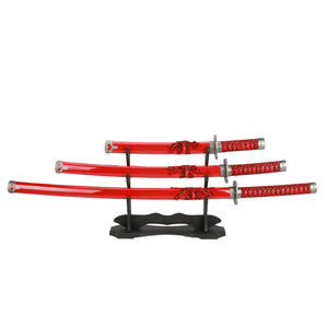 3 חתיכה להגדיר מותאם אישית oem עץ katana דקורטיביים דפוס דרקון עץ חרב צעצוע עבור הסיטונאי - Product Image 2