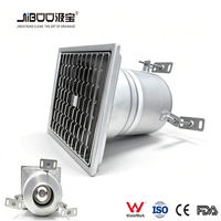 Grille carrée industrielle pour drain de sol en acier inoxydable SUS304, durable pour les ateliers alimentaires, les systèmes de drainage et les entrepôts