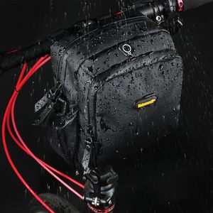Échantillon gratuit Sac de selle de vélo portable imperméable Pochette de siège de vélo Sacs arrière de vélo Panier arrière Équipement de cyclisme - Product Image 4