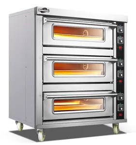 Commercial large scale fully automatic baking machine heating hamburger machine oven equipment