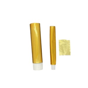 Tube en aluminium laminé rond de qualité cosmétique, personnalisé, écologique, recyclable, à faible teneur en carbone, avec bouchons à vis WBG - Product Image 2