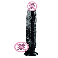 Masturbateur féminin de pénis de godes géants réalistes super énormes de 12 pouces avec ventouse pour femme