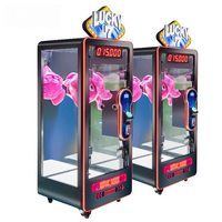 Machine à griffes pour jeux d'arcade d'intérieur Lucky 7 Cut Prize Game Claw Machine Indoor Crane Claw Machine Doll Toy Claw Machine à vendre