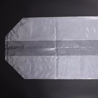Pochettes carrées en plastique transparent recyclables D1002E pour accessoires de projecteur, téléphone portable, certifiées qualité alimentaire