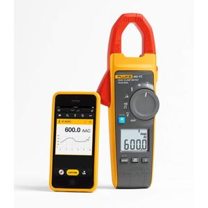 Fluke 902 Fc Hvac <b>Clamp</b> Meter True Rms 600 V 600 A Battery Powered - Product Image 4