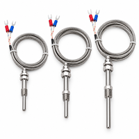 Probe Termokopel Tipe K Tipe J Sensor Suhu Termokopel Bayonet