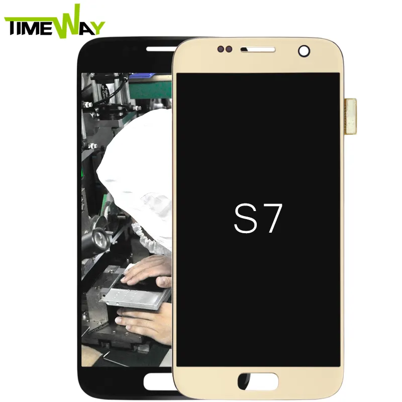 China wholesale smartphone spare parts for samsung s7 lcd