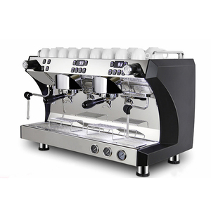 Cafetera Profesional de 2 Grupos para Café Americano, Máquina de Café Espresso Semiautomática Italiana - Product Image 6