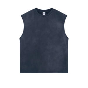 2025 New Custom Logo <b>Men's</b> 100% Cotton Sleeveless T Shirt Fashion Wear Workout Acid Wash <b>Tank</b> <b>Top</b> <b>for</b> <b>Men</b> - Product Image 6