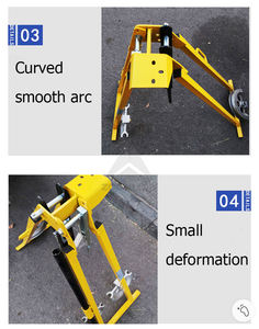 Dobladora de tubos de conducto de mano portátil fuerte de hierro de alta calidad, dobladora Manual de tubos a la venta - Product Image 5