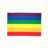 Drapeau de jardin double face personnalisé pour l'extérieur, thème Fierté Gay, 30x45cm (12x18 pouces), vente en gros