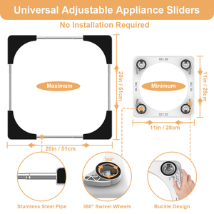 Estante para Café para Restaurantes, Facilita la Limpieza y el Traslado de Electrodomésticos de Cocina - Product Image 2