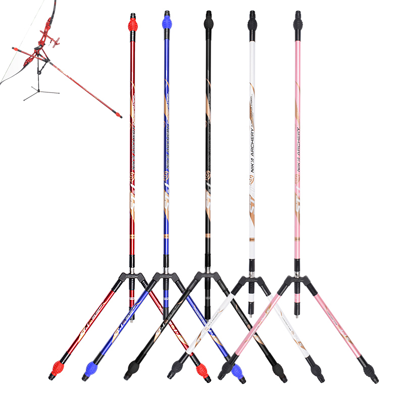 Carbon Fiber Bow Stabilizer For Compound & Recurve Bows – 3, 4, Or 5 Inch Balance Bar With Weight Holes